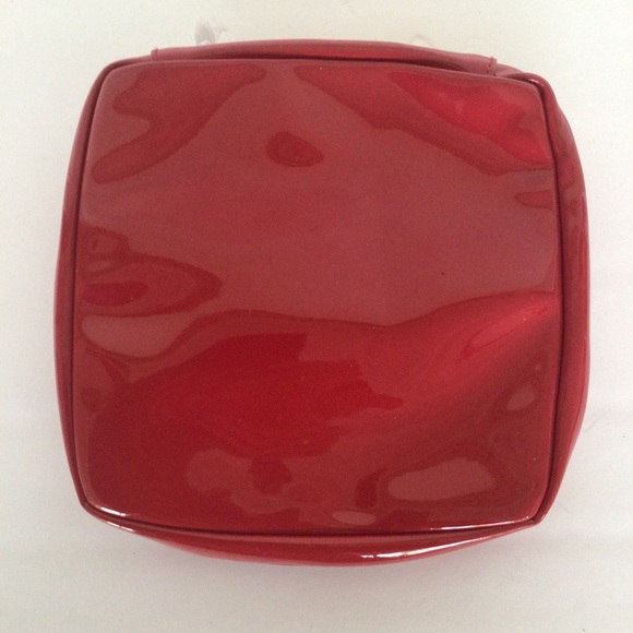 CHRISTIAN DIOR GLOSSY RED MAKEUP COSMETICS BAG NWOT - Picture 4 of 14